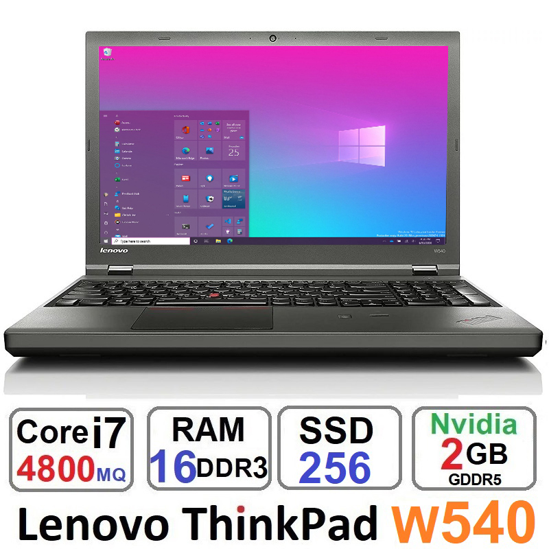 لپ تاپ Lenovo ThinkPad w540 Core i7 4800MQ رم16