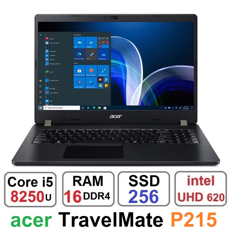 لپ تاپ ایسر Acer TravelMate P215 Core i5 8250u رم16