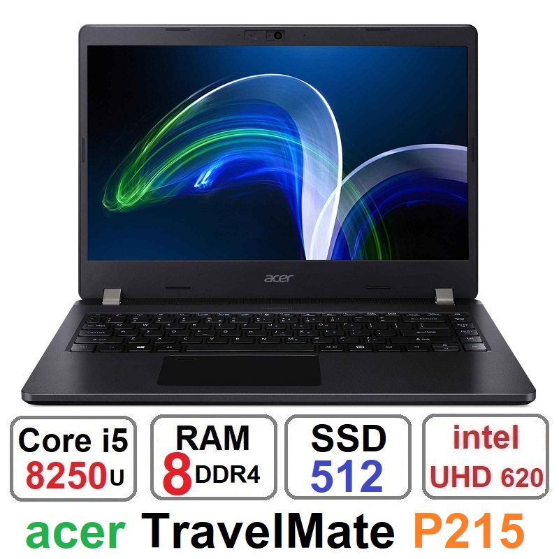 لپ تاپ ایسر Acer TravelMate P215 Core i5 8250uوSSD512