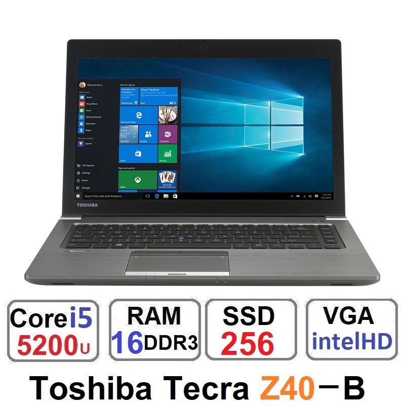 لپ تاپ توشیبا Toshiba Tecra Z40-B Core i5 5200uرم16