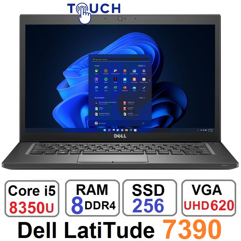 لپ تاپ دل Dell Latitude 7390 Core i5 8350u رم8گیگ