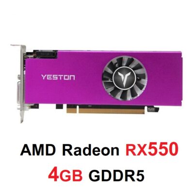 کارت گرافیک مینی کیس AMD Radeon RX 550 4GB GDDR5