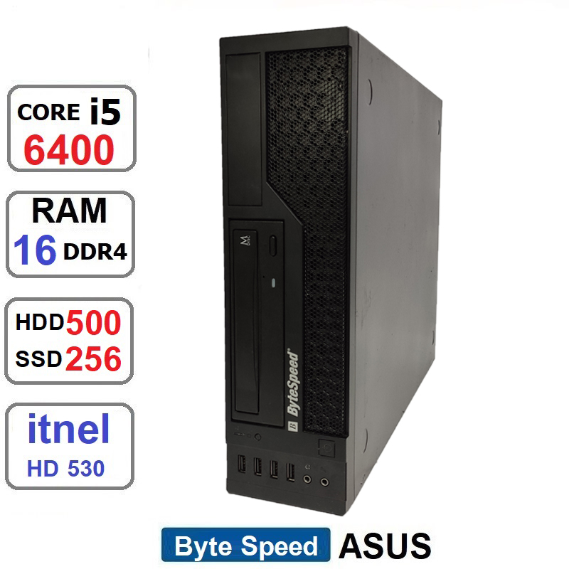 مینی کیس Core i5 6400 برند byte speedرم16وSSD256