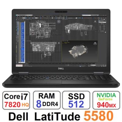 لپ تاپ Dell Latitude 5580 Core i7 7820HQ SSD512