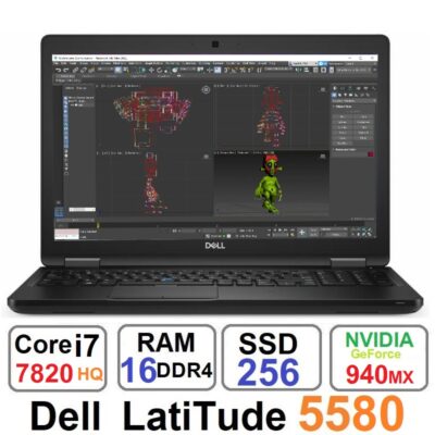لپ تاپ Dell Latitude 5580 Core i7 7820HQ رم16