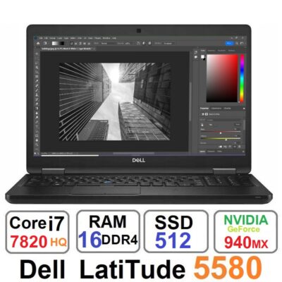 لپ تاپ Dell Latitude 5580 Core i7 7820HQ گرافیگ 2GB
