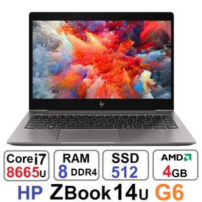لپ تاپ اچ پی HP ZBook 14u G6 CORE i7 8665u SSD512