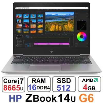 لپ تاپ اچ پی HP ZBook 14u G6 CORE i7 8665u لمسی