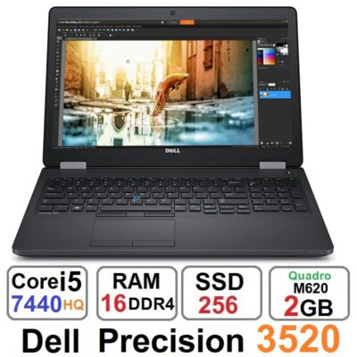 لپ تاپ دل Dell Precision 3520 Core i5 7440HQ رم16گیگ