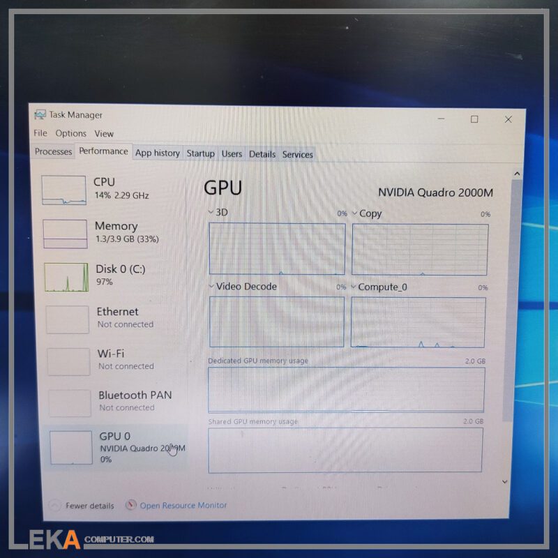 لپ تاپ HP EliteBook 8560w Core i7 2820QM رم 8 گیگ