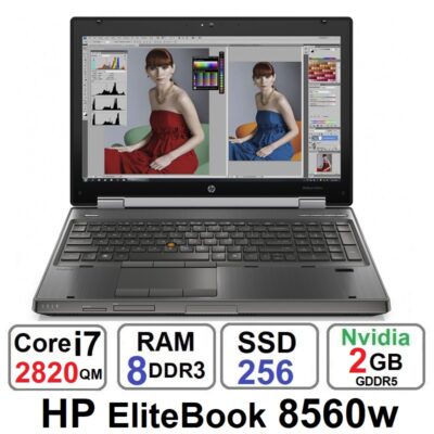 لپ تاپ HP EliteBook 8560w Core i7 2820QM رم 8 گیگ