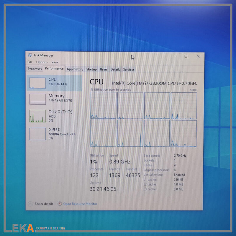 لپ تاپ دل Dell Precision M4700 Core i7 3820QM