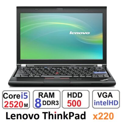 لپ تاپ لنوو Lenovo ThinkPad X220 Core i5 2520m