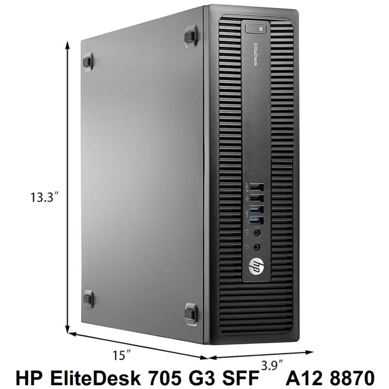 مینی کیس HP EliteDesk 705 G3 SFF A12-8870