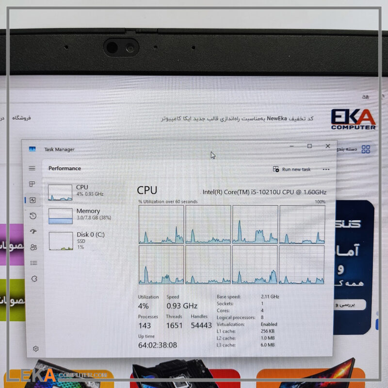 لپ تاپ Lenovo ThinkPad L14 Core i5 10210u
