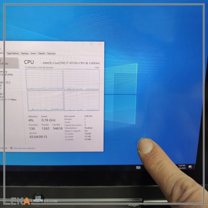 لپ تاپ Lenovo ThinkPad Yoga 12 Core i7 لمسی