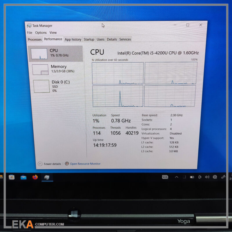 لپ تاپ Lenovo ThinkPad Yoga 12 Core i7 لمسی