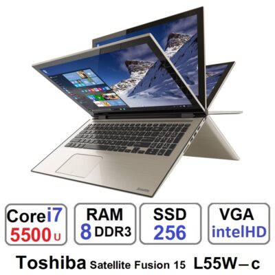 لپ تاپ Toshiba Satellite Fusion 15 L55W-c لمسی 360 درجه