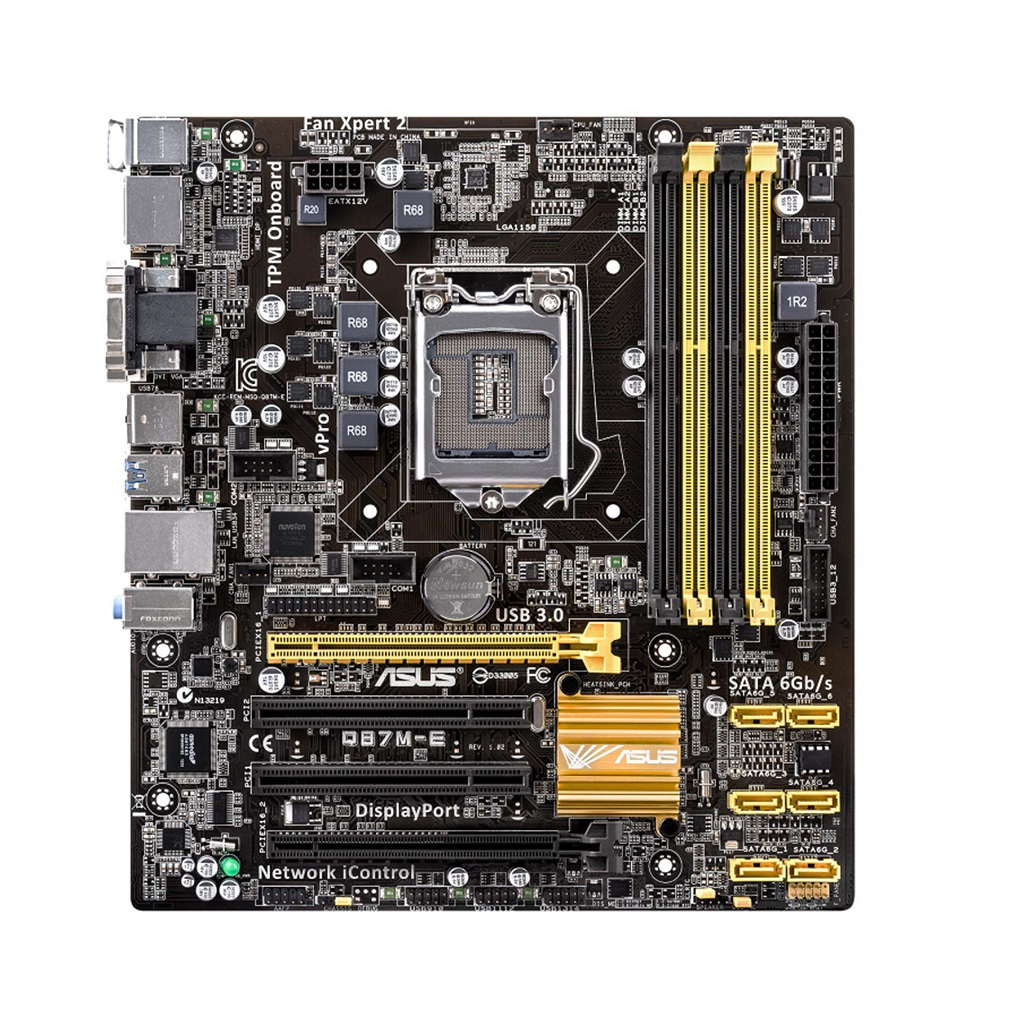 مادربرد ایسوس مدل ASUS Q87M-E rev 1.02 مادربرد ایسوس مدل ASUS Q87M-E rev 1.02