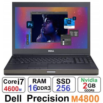 لپ تاپ دل Dell Precision M4800 Core i7 4600M رم16گیگ