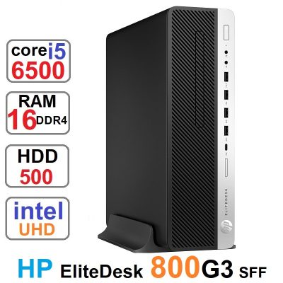 مینی کیس HP EliteDesk 800 G3 SFF Core i5-6500 رم16