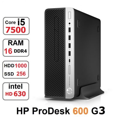 مینی کیس HP ProDesk 600 G3 SFF Core i5-7500 رم 16 گیگ