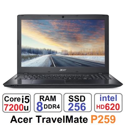 لپ تاپ ایسر ACER travel mate p259 Core i5 7200u